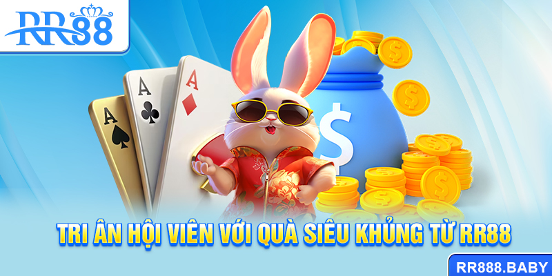 Tri ân hội viên với quà siêu khủng từ RR88